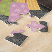 Christmas Polka-Dot Street Art Scene Puzzle (Seite)