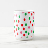 Christmas Polka Dots Kaffeetasse (Mittel)