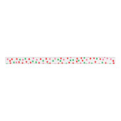 Christmas Polka Dots Ripsband (Vorderseite)