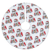 Christmas Polyester Weihnachtsbaumdecke (Vorderseite)