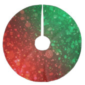 Christmas Polyester Weihnachtsbaumdecke (Vorderseite)