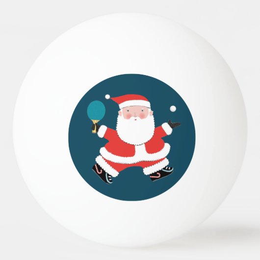 Christmas Pong Pong Ball Tischtennisball (Vorderseite)