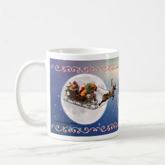 Christmas Pony Sleigh Ride Kaffeetasse