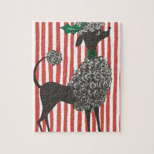 Christmas Poodle Puzzle