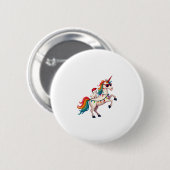 Christmas Poodle Unicorn Sunglasses Poodles Tank T Button (Vorne & Hinten)