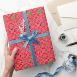 Christmas Poodles Geschenkpapier<br><div class="desc">'Dies ist die Saison, um Ihre "Pfoten" auf dem festlichsten Packpapier aller Zeiten zu bekommen! Stellen Sie sich Folgendes vor: eine fröhlich rote und grüne Explosion, die selbst das Herz des Hundes zehn Größen größer machen wird (oder vielleicht sind es nur die Hunde, die Weihnachtsmannmützen sportlich betreiben). Dieses Verpackungspapier ist...</div>