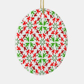 Christmas Poodles Keramik Ornament (Rechts)