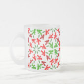 Christmas Poodles Mattglastasse (Links)