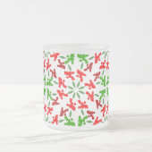 Christmas Poodles Mattglastasse (Mittel)