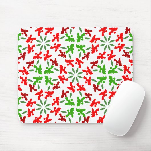 Christmas Poodles Mousepad (Mit Mouse)