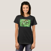 Christmas Poodles T-Shirt (Vorne ganz)