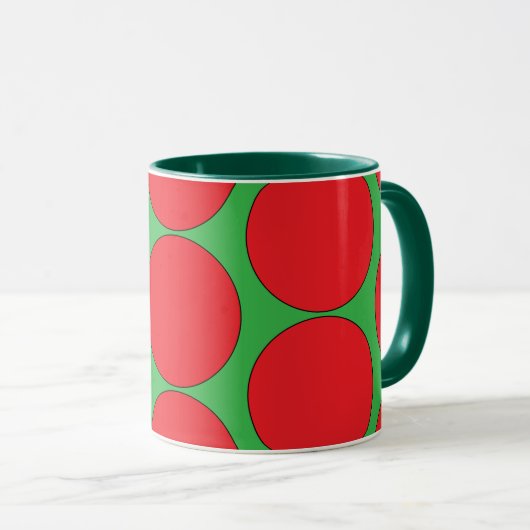 “CHRISTMAS” POP BUBBLE Coffee Mug Tasse (VorderseiteRechts)
