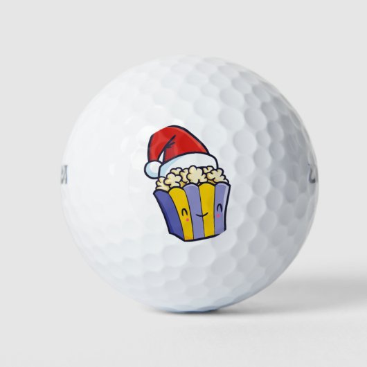 Christmas pop corn golfball (Vorderseite)