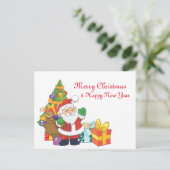 Christmas Postcard Postkarte (Stehend Vorderseite)