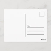 Christmas Postcard Postkarte (Rückseite)