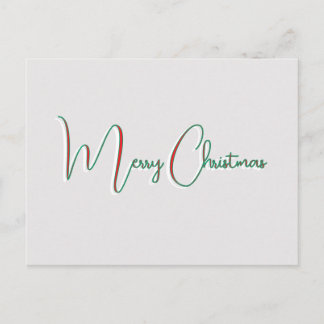 Christmas Postcard Postkarte