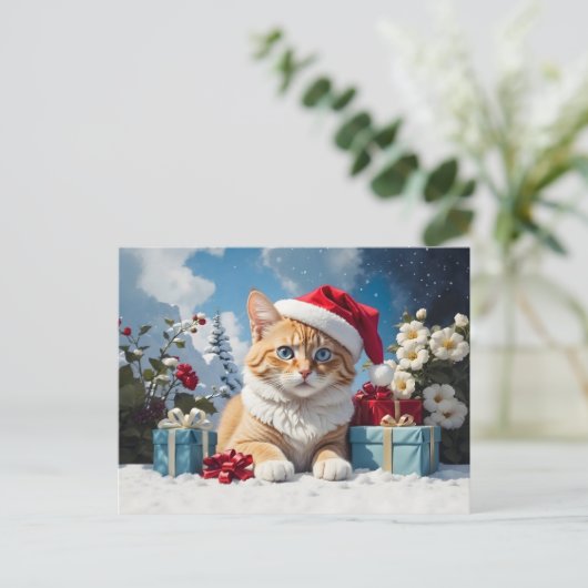 Christmas Postkarte (Stehend Vorderseite)