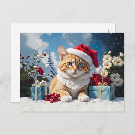 Christmas Postkarte (Vorne/Hinten)