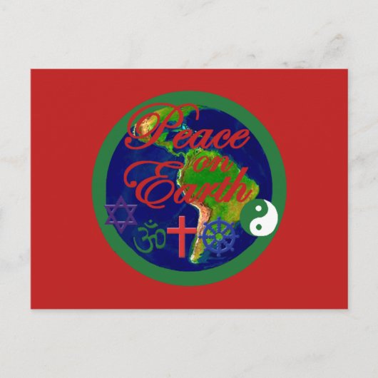 CHRISTMAS Postkarte (Vorderseite)