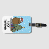 Christmas Potato Custom Gepäckanhänger (Vorderseite (Horizontal))