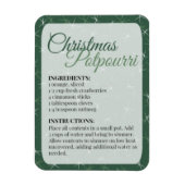 Christmas Potpourri Magnet (Vertikal)