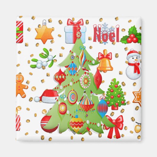 Christmas Potpourri Magnet (Vorne)