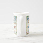 Christmas Poultry in Motion, Coffee Mug Porzellantasse (Rückseite)