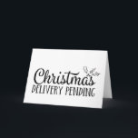 Christmas Pregnancy Announcement Baby Due December Karte<br><div class="desc">The most magical gift won’t be under the tree this year… This Christmas pregnancy announcement card is the perfect way to share your exciting news — a little one arriving right around Christmas time. Whether you’re surprising grandparents, family, or close friends, this card turns your announcement into a moment they’ll...</div>