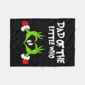 Christmas Pregnancy Announcement Funny Dad Of The  Fleecedecke (Vorderseite (Horizontal))