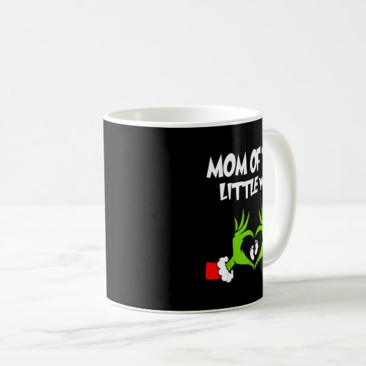 Christmas Pregnancy Announcement Funny Mom Of The  Kaffeetasse (VorderseiteRechts)
