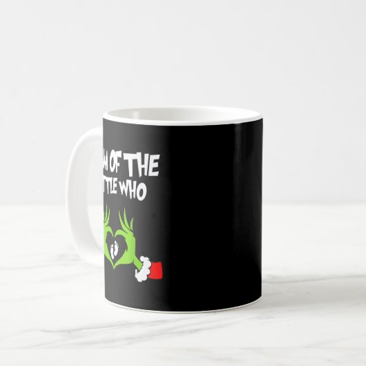 Christmas Pregnancy Announcement Funny Mom Of The  Kaffeetasse (Vorderseite Links)