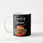 Christmas Pregnancy Gingerbread Man Baby Cookie In Kaffeetasse (Links)