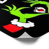 Christmas Pregnancy Shirt A Little Who Is Due Poster (Ecke)