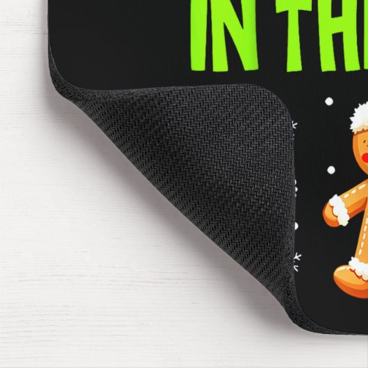 Christmas Pregnancy The Man Behind The Cookie In T Mousepad (Ecke)