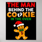 Christmas Pregnancy The Man Behind The Cookie In T Poster (Vorne)