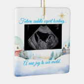 Christmas Pregnancy Ultrasound Ornament (Rechts)