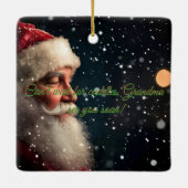 Christmas Pregnancy Ultrasound Ornament (Rückseite)