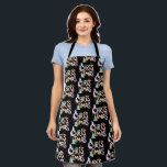 Christmas Preppy Tree Snowman Glitzer Coquette Schürze<br><div class="desc">Christmas Preppy Tree Snowman Imitats Glitzer Coquette</div>