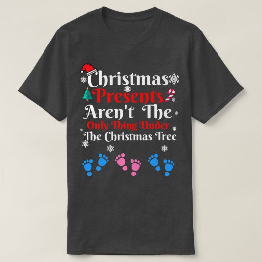 Christmas Presents Triplets Pregnancy Boys Xmas Ho T-Shirt (Design vorne)