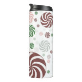 Christmas Pretzel Thermal Tumbler – Festive  Thermosbecher (Nach rechts gedreht)