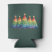 Christmas Pride Rainbow LGBTQ Equal Rights Gay Dosenkühler (Vorderseite)