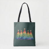 Christmas Pride Rainbow LGBTQ Equal Rights Gay  Tasche (Vorderseite)