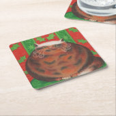 Christmas Pud Untersetzer (angewinkelt)