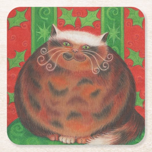 Christmas Pud Untersetzer (Vorderseite)