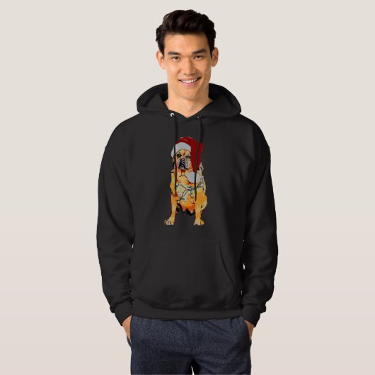 Christmas Puggle Hoodie (Vorne ganz)