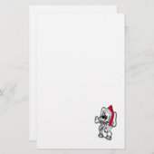 Christmas Puppy Briefpapier (Vorne/Hinten)