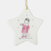 Christmas_puppy Keramik Ornament (Rechts)