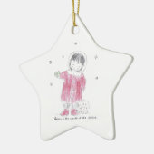 Christmas_puppy Keramik Ornament (Links)