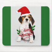 Christmas Puppy Mousepad (Vorne)