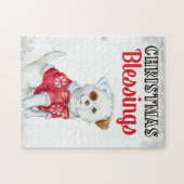 Christmas Puppy Puzzle (Horizontal)